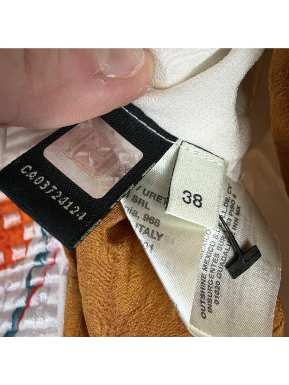 Fendi Bird Print Shift Dress IT36 XS Silk Lined Sleeveless Italy Resort Rare - Picture 8 of 9